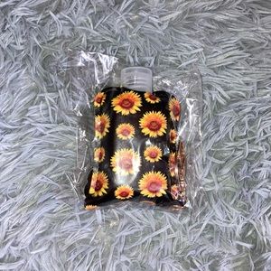 Sunflower “Blushmark” Sanitizer Container w/ Holder